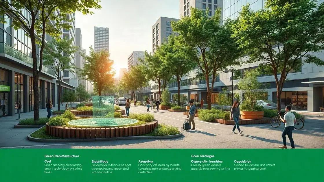 Future trends in green infrastructure