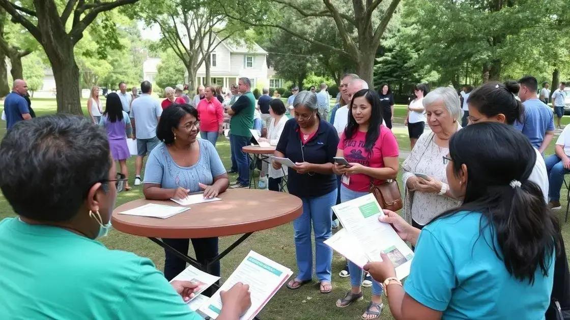 How to get involved in local initiatives
