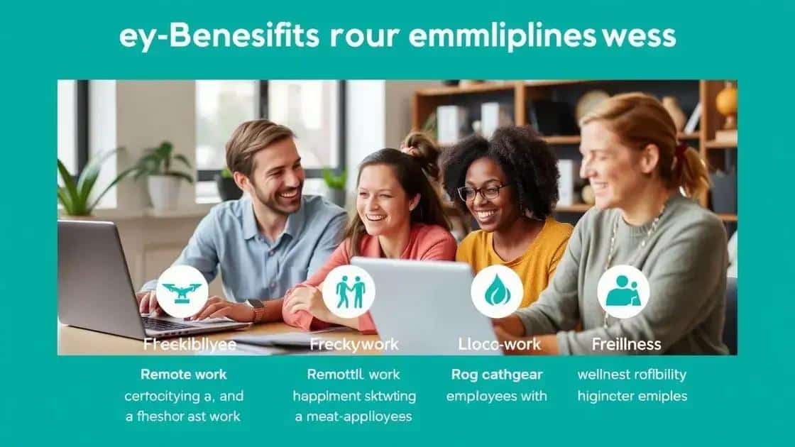 Key benefits for employees