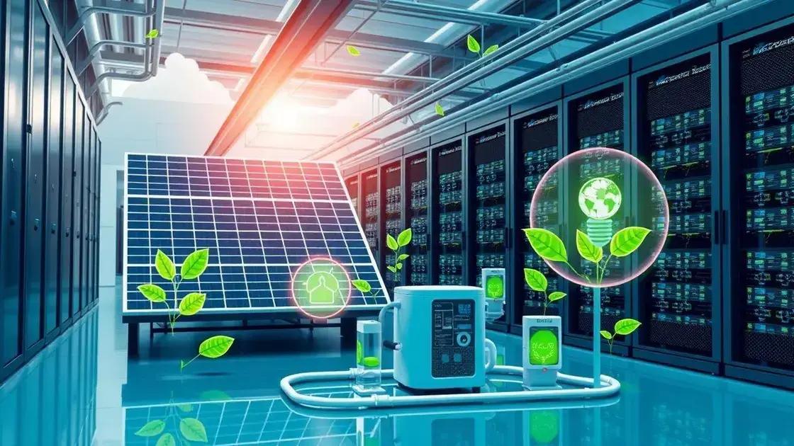Sustainable practices in data centers