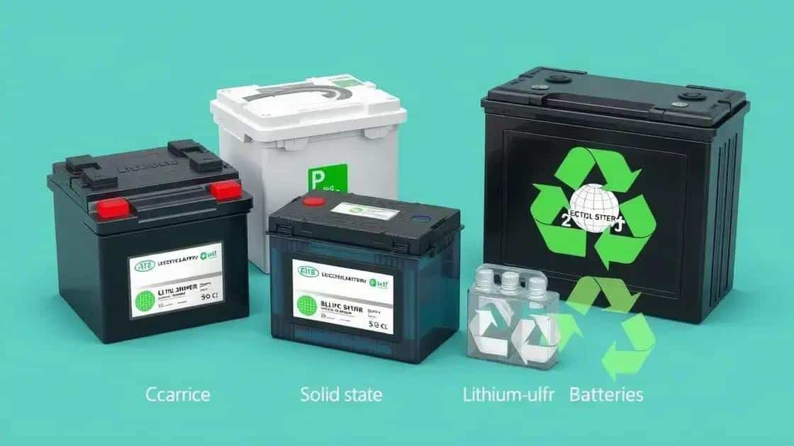 Technological advancements in electric vehicle batteries