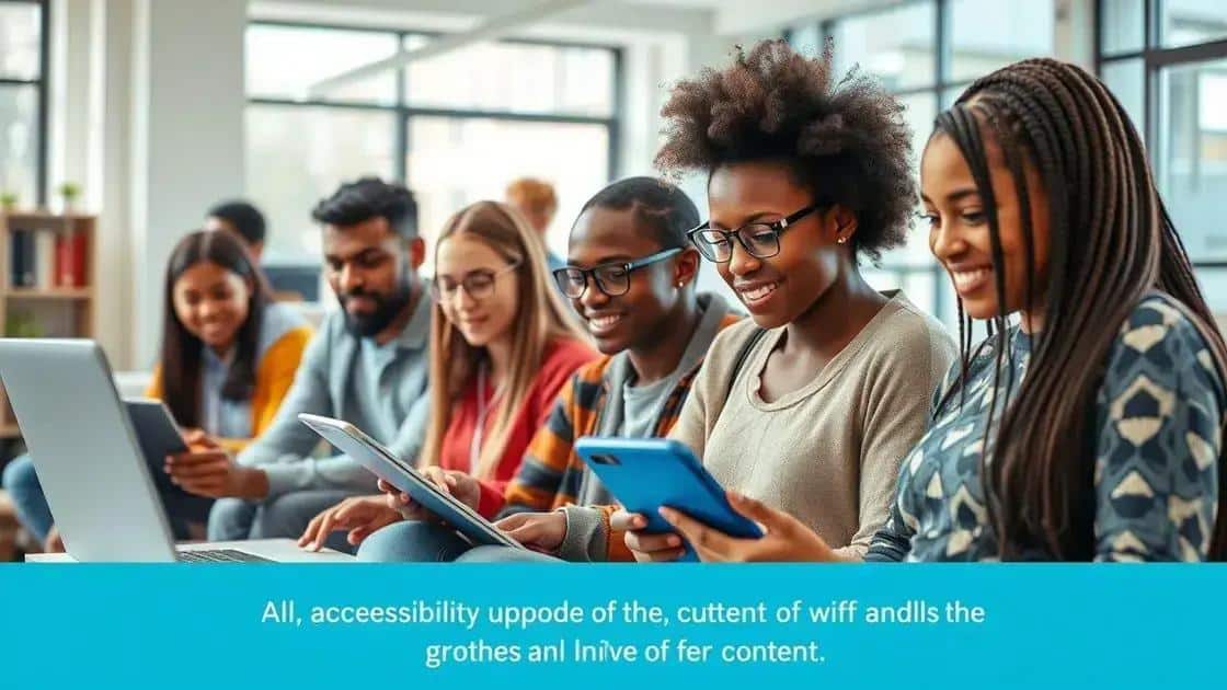 Trends in online course accessibility and inclusivity