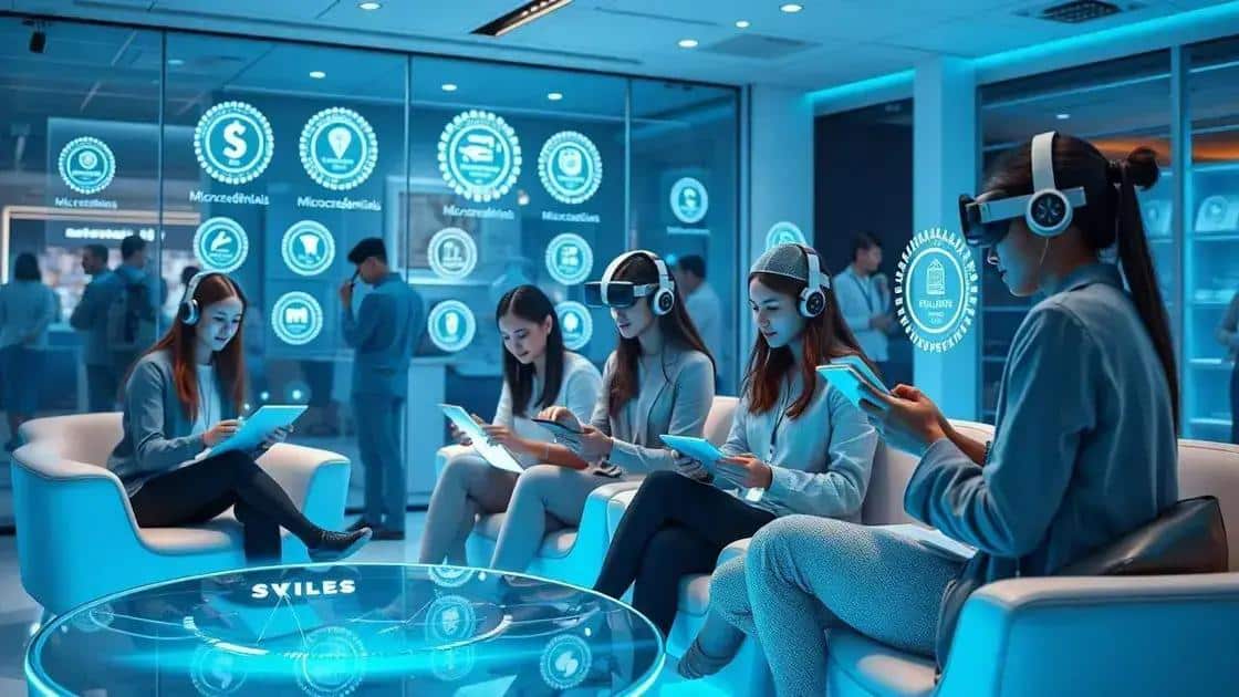 Future trends in microcredentials