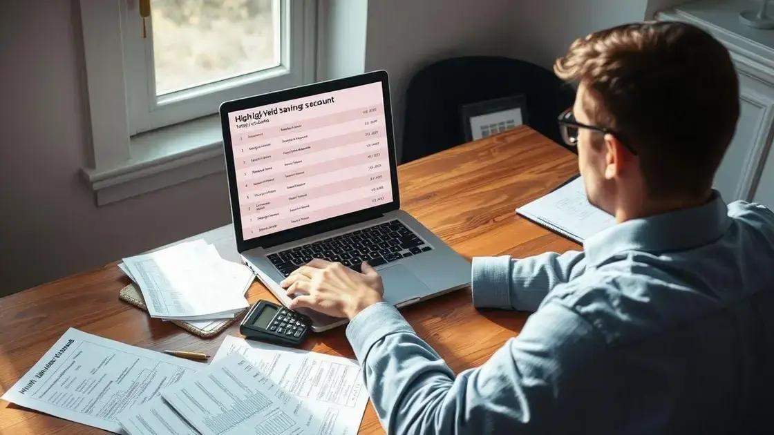 How to choose the right high-yield savings account